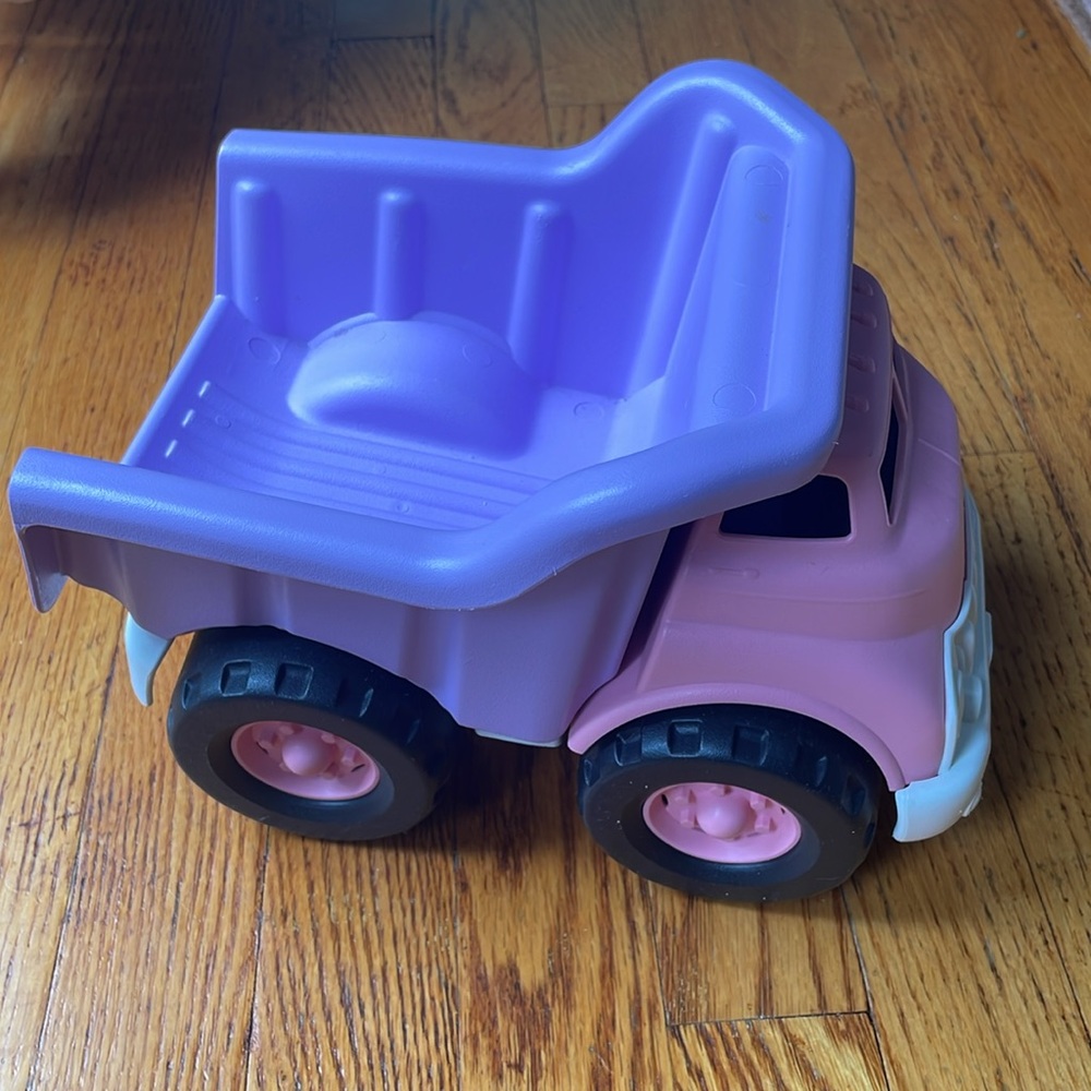 Green Toys Pink/Purple Dump Truck - Picture 5 of 10